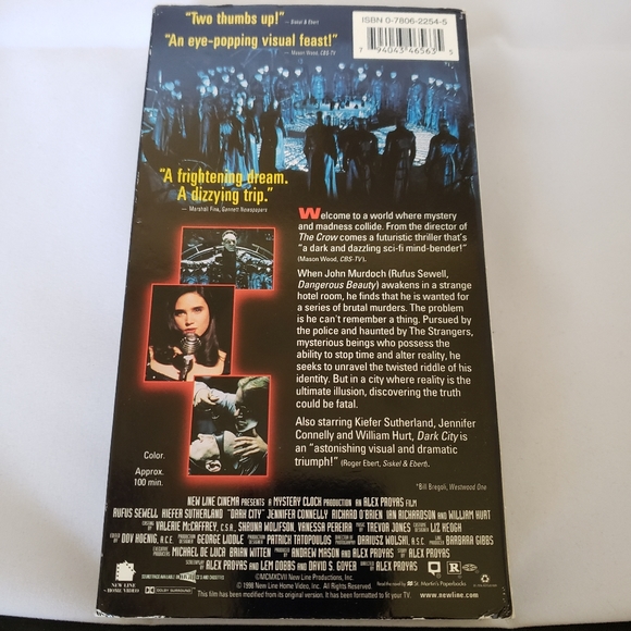 Dark City VHS - Picture 2 of 2